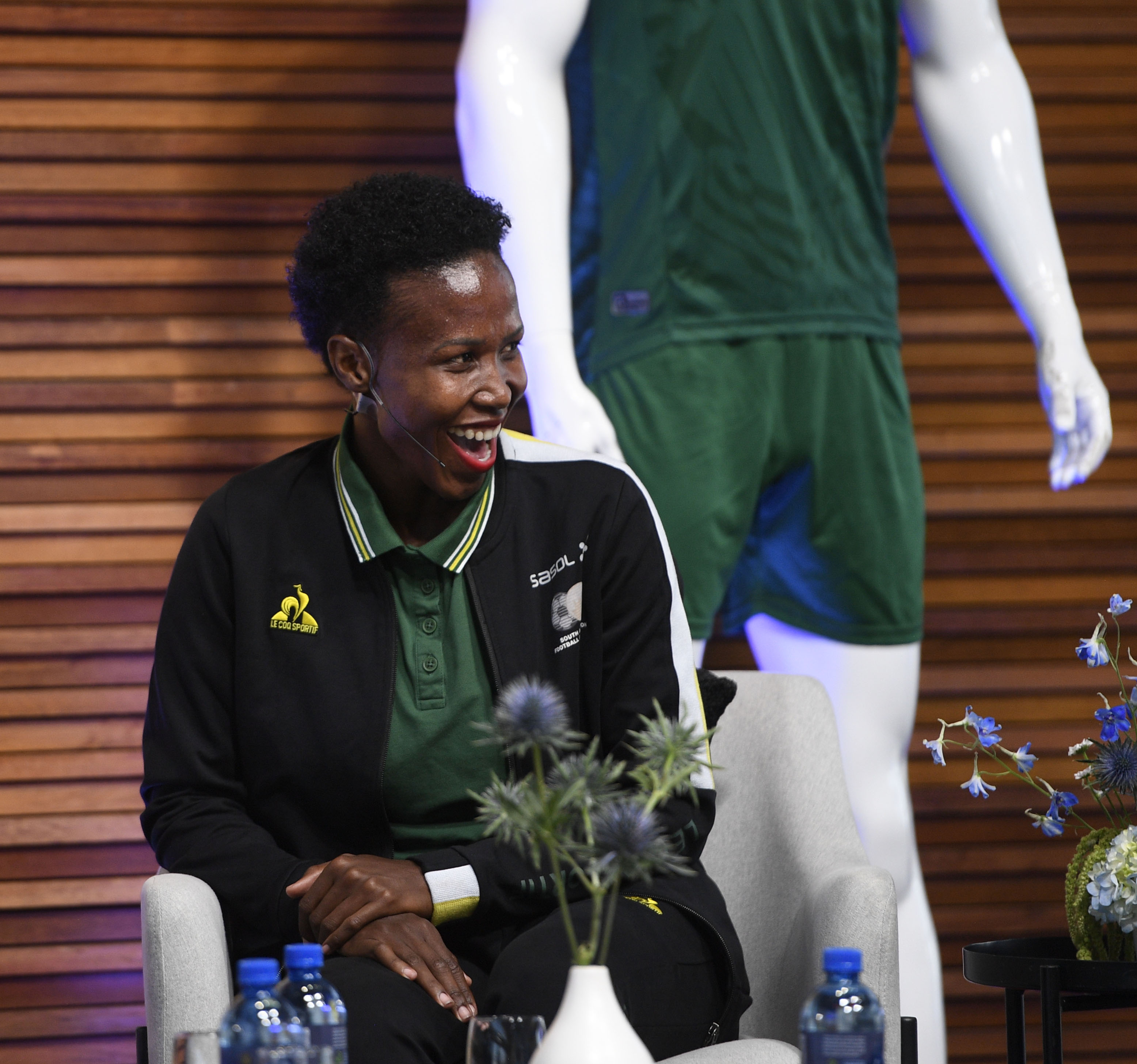 Banyana Banyana player, Nomvula Kgoale.