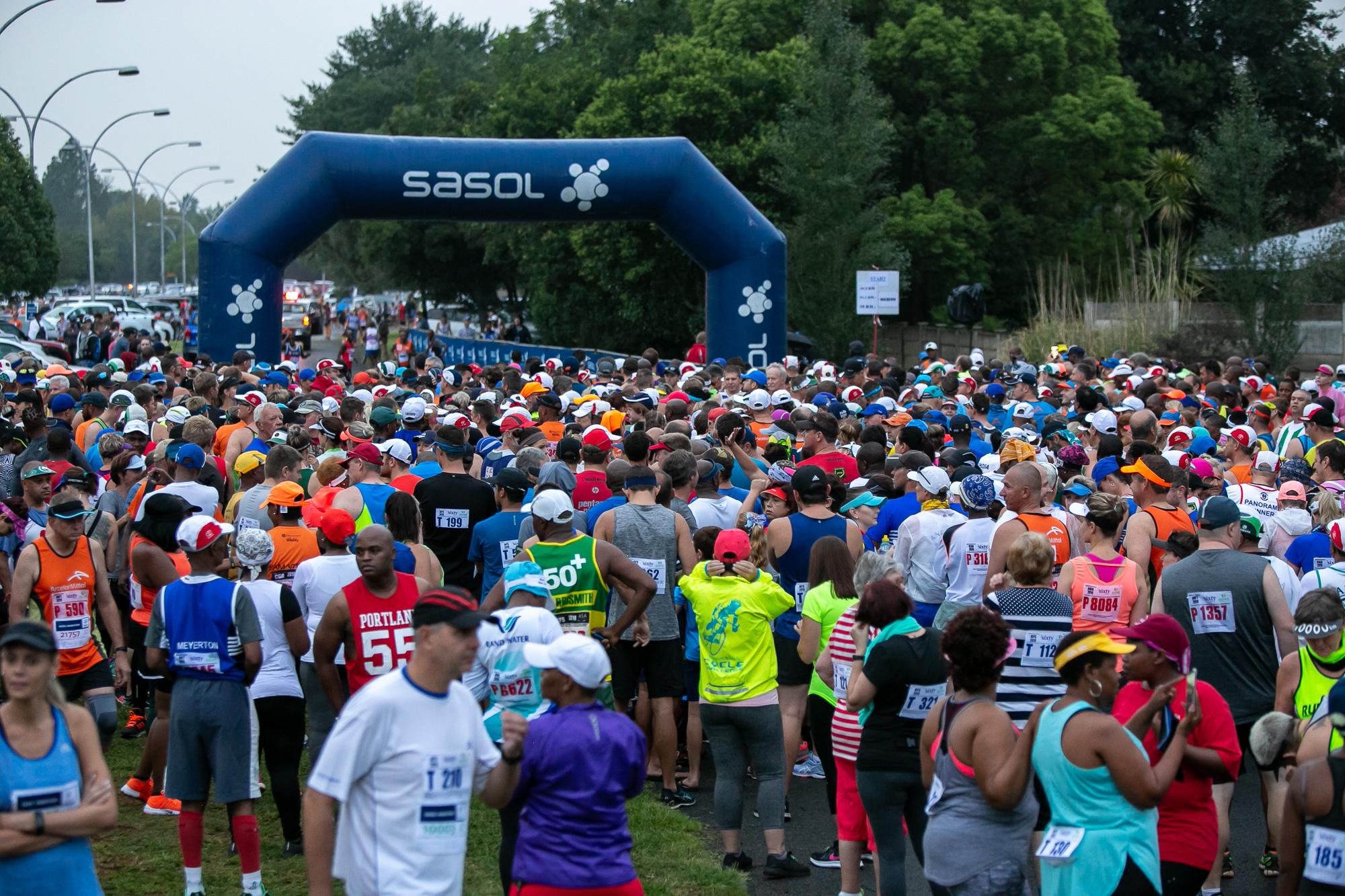 Sasol Marathon Participants