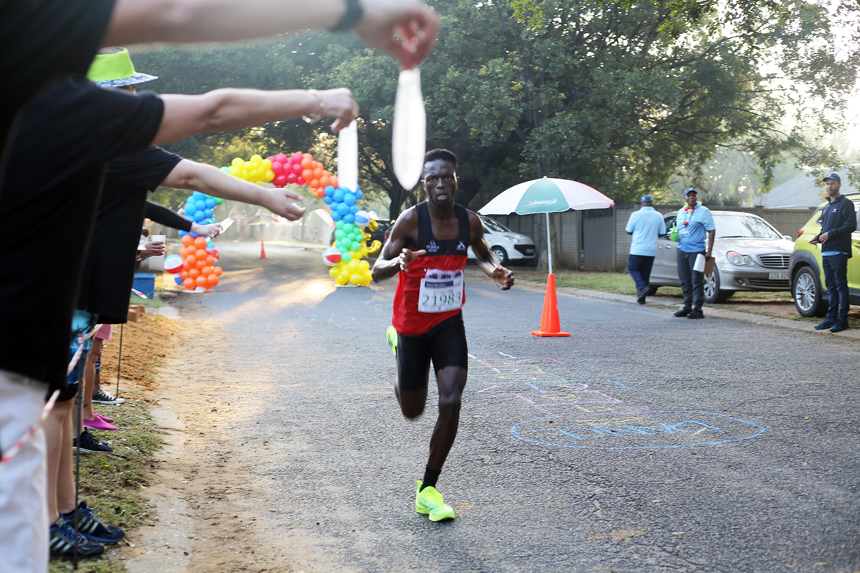 Wining waterpoint serving 21km champion