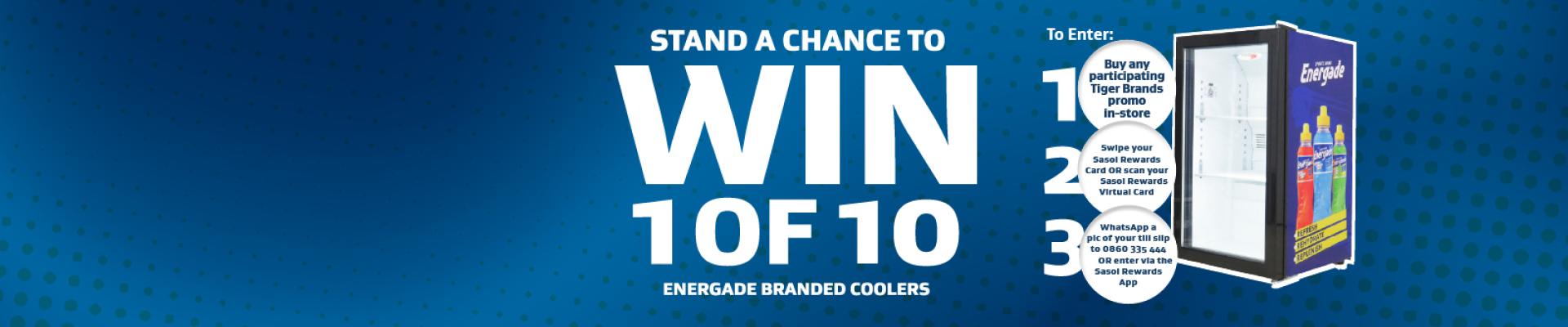 Energade competition banner